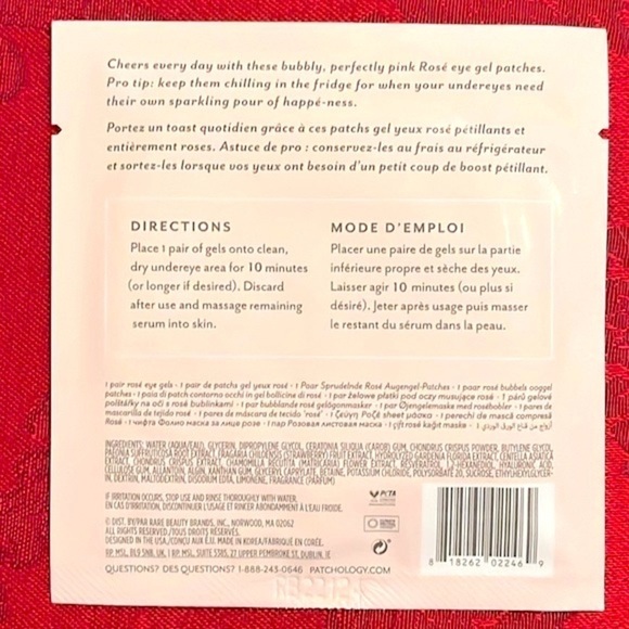 Brand New Patchology Serve Chilled Bubble-Infused Eye Gels Set of 6 Pairs - Picture 7 of 10